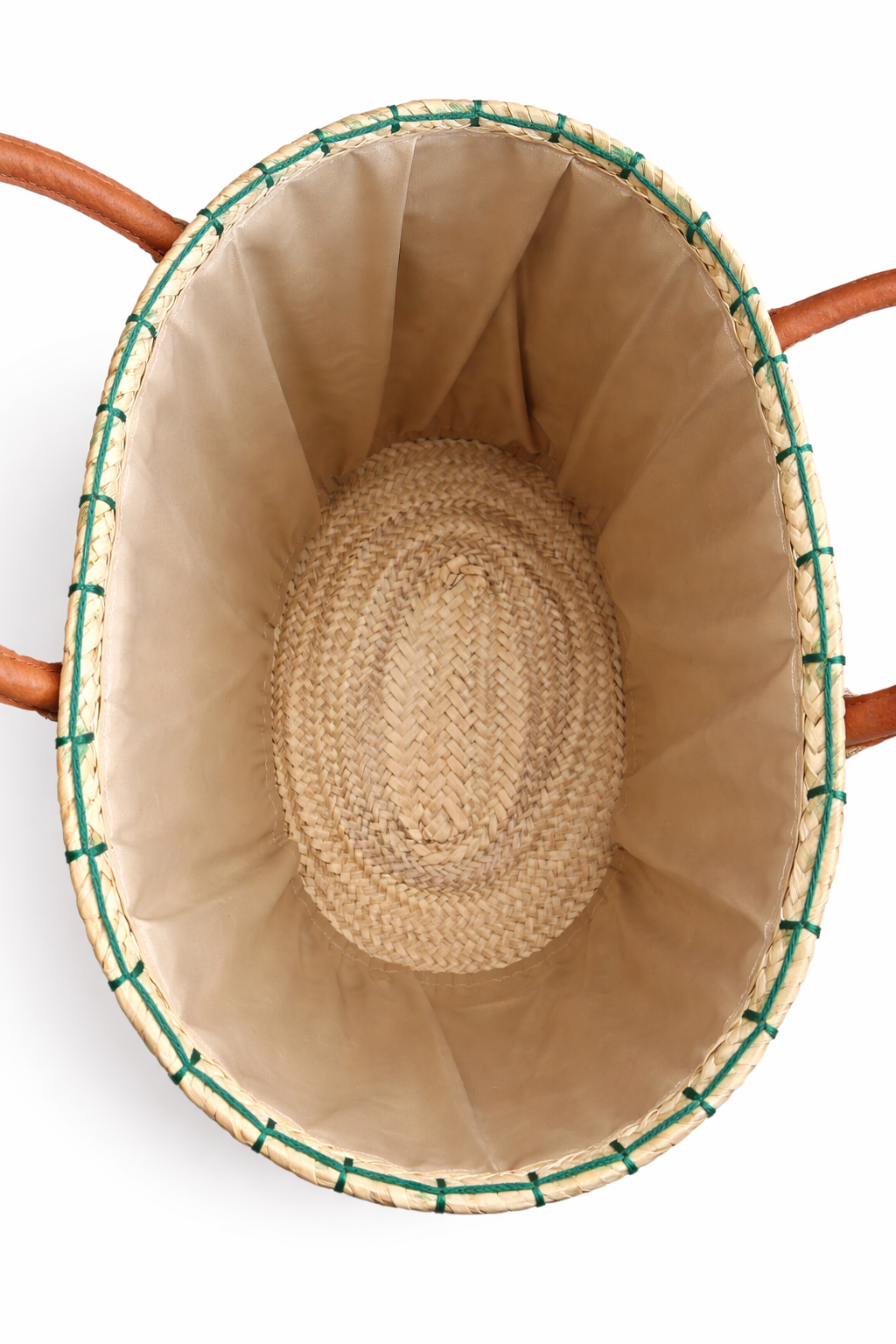 Sac en paille bohème Cerises