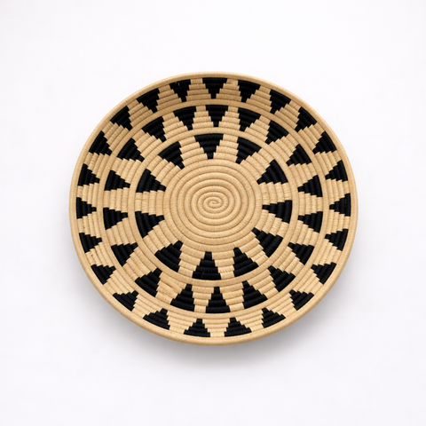 Round Woven Basket 15.7"